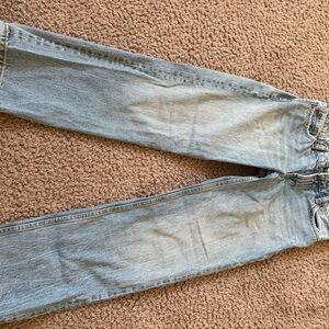 Zara Light Blue Denim Pants
